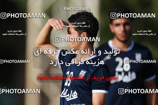 1265430, Tehran, , Iran U-21 National Football Team Training Session on 2018/07/08 at Iran National Football Center