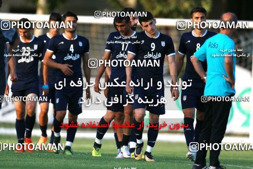 1265602, Tehran, , Iran U-21 National Football Team Training Session on 2018/07/09 at Iran National Football Center