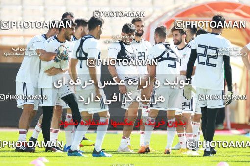 1266261, Tehran, , Iran National Football Team Training Session on 2018/09/09 at Azadi Stadium