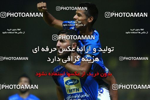 1275971, Masjed Soleyman, , Iran Pro League، Persian Gulf Cup، 2018-19 season، First Leg، Week 6، Naft M Soleyman ۱ v 2 Esteghlal on 2018/10/06 at Behnam Mohammadi Stadium