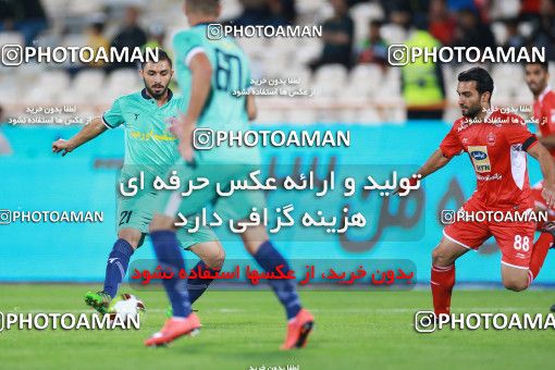 1281298, Tehran, Iran, جام حذفی فوتبال ایران, 1.16 round, Khorramshahr Cup, Persepolis 1 v 0 Navad Urmia on 2018/10/18 at Azadi Stadium