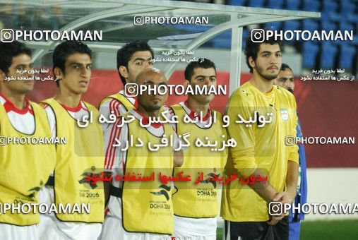 1283232, Doha, Qatar, بازی های آسیایی 2006 قطر, Group stage,  [*parameter:140*] v [*parameter:139*] Iran on 2006/11/29 at Al RayyanStadium