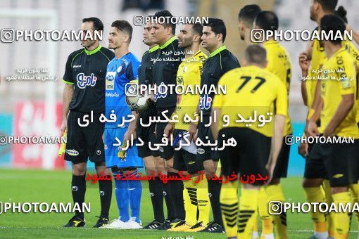 1286929, Tehran, , Iran Pro League، Persian Gulf Cup، 2018-19 season، First Leg، Week 10، Esteghlal ۰ v ۱ Sepahan on 2018/10/26 at Azadi Stadium