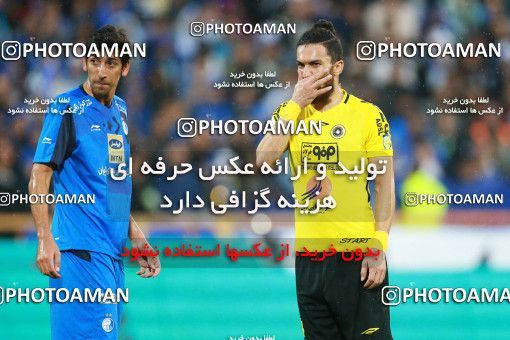 1286986, Tehran, , لیگ برتر فوتبال ایران، Persian Gulf Cup، Week 10، First Leg، Esteghlal 0 v 1 Sepahan on 2018/10/26 at Azadi Stadium