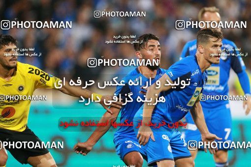 1287245, Tehran, , Iran Pro League، Persian Gulf Cup، 2018-19 season، First Leg، Week 10، Esteghlal ۰ v ۱ Sepahan on 2018/10/26 at Azadi Stadium