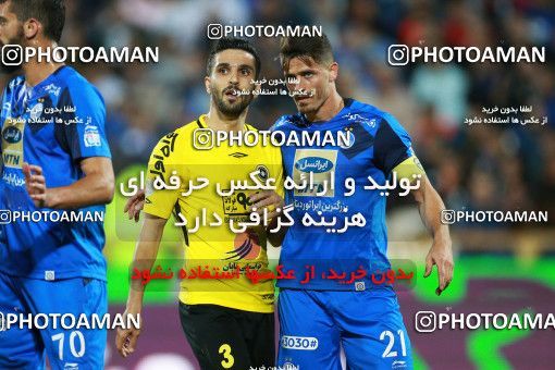 1287207, Tehran, , Iran Pro League، Persian Gulf Cup، 2018-19 season، First Leg، Week 10، Esteghlal ۰ v ۱ Sepahan on 2018/10/26 at Azadi Stadium