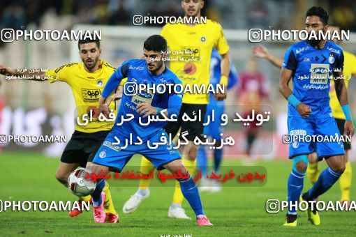 1287250, Tehran, , Iran Pro League، Persian Gulf Cup، 2018-19 season، First Leg، Week 10، Esteghlal ۰ v ۱ Sepahan on 2018/10/26 at Azadi Stadium