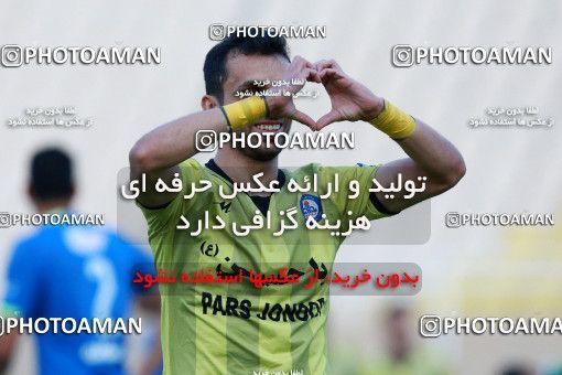 1289845, Ahvaz, , Iran Pro League، Persian Gulf Cup، 2018-19 season، First Leg، Week 9، Esteghlal Khouzestan ۰ v 2 Pars Jonoubi Jam on 2018/10/19 at Ahvaz Ghadir Stadium