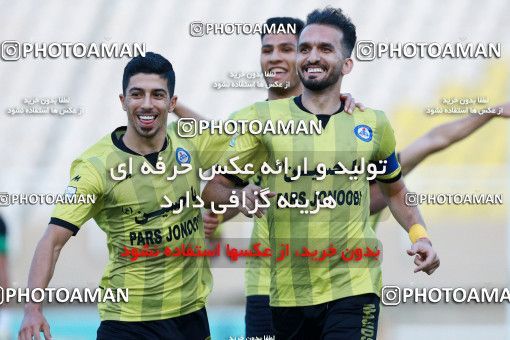 1289786, Ahvaz, , Iran Pro League، Persian Gulf Cup، 2018-19 season، First Leg، Week 9، Esteghlal Khouzestan ۰ v 2 Pars Jonoubi Jam on 2018/10/19 at Ahvaz Ghadir Stadium