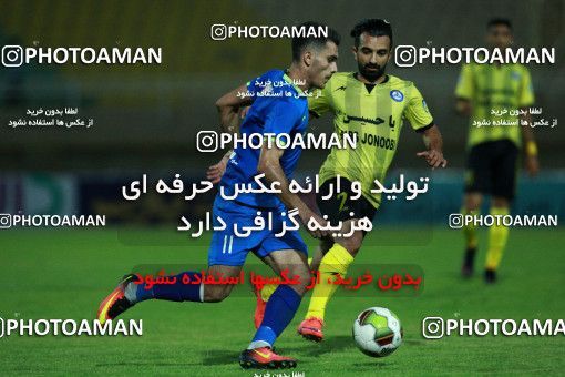 1289711, Ahvaz, , Iran Pro League، Persian Gulf Cup، 2018-19 season، First Leg، Week 9، Esteghlal Khouzestan ۰ v 2 Pars Jonoubi Jam on 2018/10/19 at Ahvaz Ghadir Stadium