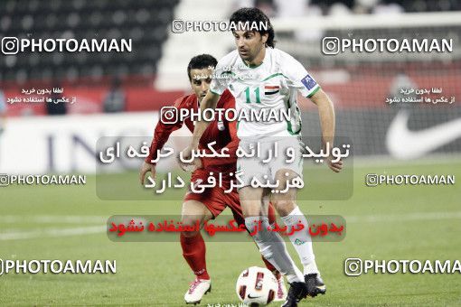 1290922, Doha, , مسابقات فوتبال جام ملت های آسیا 2011 قطر, Group stage, Iraq [*parameter:140*] v [*parameter:139*] Iran on 2011/01/11 at Al RayyanStadium