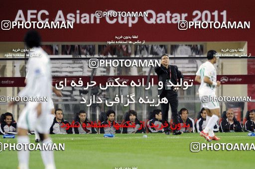 1290648, Doha, , مسابقات فوتبال جام ملت های آسیا 2011 قطر, Group stage, Iraq [*parameter:140*] v [*parameter:139*] Iran on 2011/01/11 at Al RayyanStadium