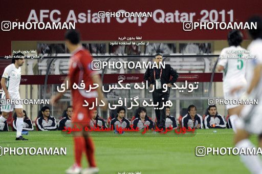 1290559, Doha, , مسابقات فوتبال جام ملت های آسیا 2011 قطر, Group stage, Iraq [*parameter:140*] v [*parameter:139*] Iran on 2011/01/11 at Al RayyanStadium