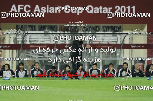 1290599, Doha, , مسابقات فوتبال جام ملت های آسیا 2011 قطر, Group stage, Iraq [*parameter:140*] v [*parameter:139*] Iran on 2011/01/11 at Al RayyanStadium