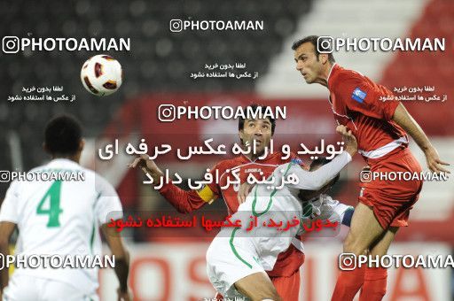 1290617, Doha, , مسابقات فوتبال جام ملت های آسیا 2011 قطر, Group stage, Iraq [*parameter:140*] v [*parameter:139*] Iran on 2011/01/11 at Al RayyanStadium