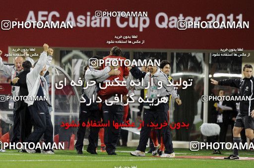 1290684, Doha, , مسابقات فوتبال جام ملت های آسیا 2011 قطر, Group stage, Iraq [*parameter:140*] v [*parameter:139*] Iran on 2011/01/11 at Al RayyanStadium