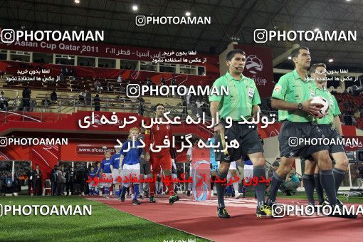 1291124, Doha, , مسابقات فوتبال جام ملت های آسیا 2011 قطر, Group stage, Iraq [*parameter:140*] v [*parameter:139*] Iran on 2011/01/11 at Al RayyanStadium