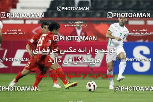 1291084, Doha, , مسابقات فوتبال جام ملت های آسیا 2011 قطر, Group stage, Iraq [*parameter:140*] v [*parameter:139*] Iran on 2011/01/11 at Al RayyanStadium