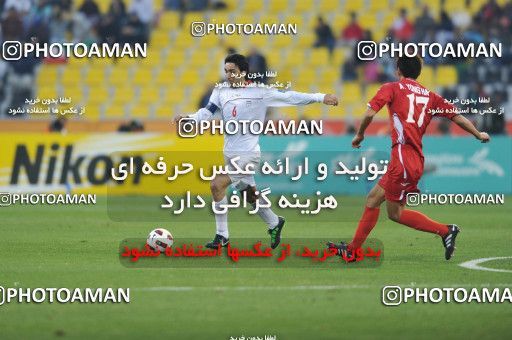 1291735, Doha, , مسابقات فوتبال جام ملت های آسیا 2011 قطر, Group stage, North Korea [*parameter:140*] v [*parameter:139*] Iran on 2011/01/15 at Sports City Stadium