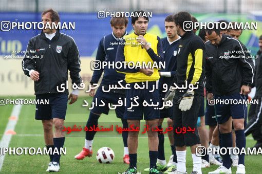 1292270, Doha, , مسابقات فوتبال جام ملت های آسیا 2011 قطر, Iran National Football Team Training Session on 2011/01/18 at Sports City Stadium