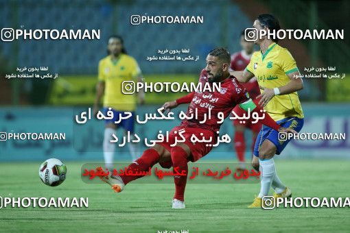 1294536, Abadan, , Iran Pro League، Persian Gulf Cup، 2018-19 season، First Leg، Week 9، Sanat Naft Abadan 2 v ۱ Tractor S.C. on 2018/10/20 at Takhti Stadium Abadan