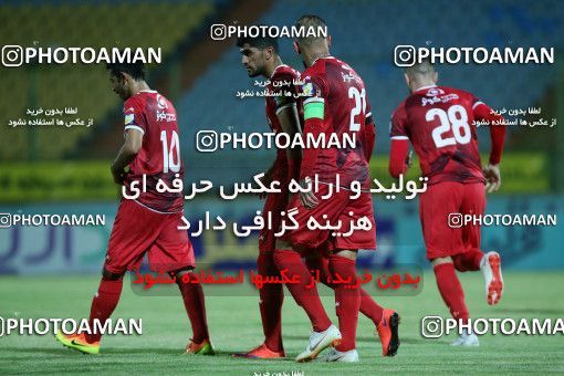 1294567, Abadan, , Iran Pro League، Persian Gulf Cup، 2018-19 season، First Leg، Week 9، Sanat Naft Abadan 2 v ۱ Tractor S.C. on 2018/10/20 at Takhti Stadium Abadan