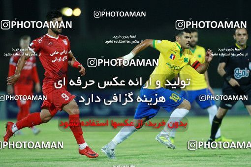 1294619, Abadan, , Iran Pro League، Persian Gulf Cup، 2018-19 season، First Leg، Week 9، Sanat Naft Abadan 2 v ۱ Tractor S.C. on 2018/10/20 at Takhti Stadium Abadan