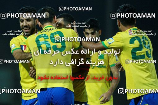 1294658, Abadan, , Iran Pro League، Persian Gulf Cup، 2018-19 season، First Leg، Week 9، Sanat Naft Abadan 2 v ۱ Tractor S.C. on 2018/10/20 at Takhti Stadium Abadan