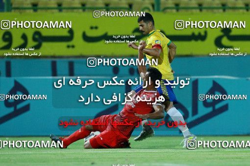 1294618, Abadan, , Iran Pro League، Persian Gulf Cup، 2018-19 season، First Leg، Week 9، Sanat Naft Abadan 2 v ۱ Tractor S.C. on 2018/10/20 at Takhti Stadium Abadan