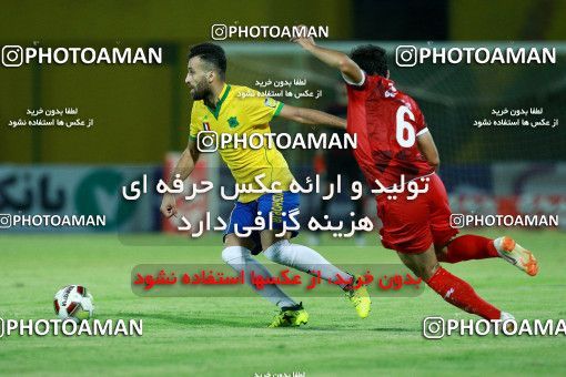 1294650, Abadan, , Iran Pro League، Persian Gulf Cup، 2018-19 season، First Leg، Week 9، Sanat Naft Abadan 2 v ۱ Tractor S.C. on 2018/10/20 at Takhti Stadium Abadan