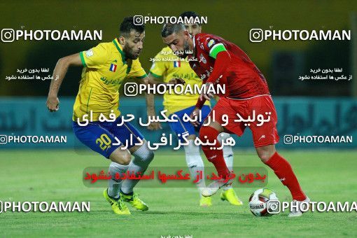 1294660, Abadan, , Iran Pro League، Persian Gulf Cup، 2018-19 season، First Leg، Week 9، Sanat Naft Abadan 2 v ۱ Tractor S.C. on 2018/10/20 at Takhti Stadium Abadan