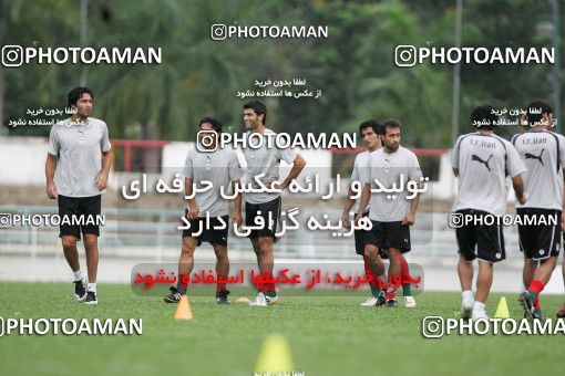 1297861, Kuala Lumpur, , مسابقات فوتبال جام ملت های آسیا 2007 مالزی, Iran National Football Team Training Session on 2007/07/06 at مجموعه ورزشی پتالیگ جایا کوالالامپور