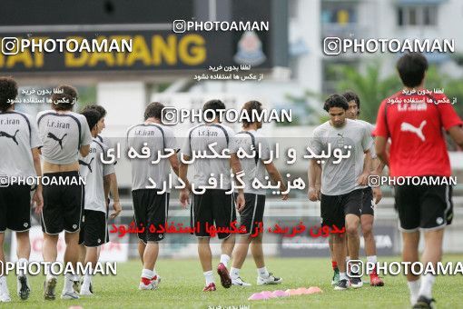 1298000, Kuala Lumpur, , مسابقات فوتبال جام ملت های آسیا 2007 مالزی, Iran National Football Team Training Session on 2007/07/06 at مجموعه ورزشی پتالیگ جایا کوالالامپور