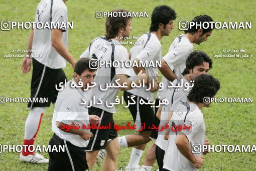 1298397, Kuala Lumpur, , مسابقات فوتبال جام ملت های آسیا 2007 مالزی, Iran National Football Team Training Session on 2007/07/08 at مجموعه ورزشی ام پی اس کوالالامپور