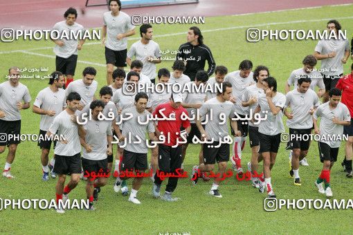 1298549, Kuala Lumpur, , مسابقات فوتبال جام ملت های آسیا 2007 مالزی, Iran National Football Team Training Session on 2007/07/08 at مجموعه ورزشی ام پی اس کوالالامپور