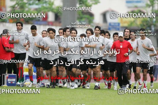 1298419, Kuala Lumpur, , مسابقات فوتبال جام ملت های آسیا 2007 مالزی, Iran National Football Team Training Session on 2007/07/08 at مجموعه ورزشی ام پی اس کوالالامپور