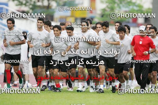 1298520, Kuala Lumpur, , مسابقات فوتبال جام ملت های آسیا 2007 مالزی, Iran National Football Team Training Session on 2007/07/08 at مجموعه ورزشی ام پی اس کوالالامپور