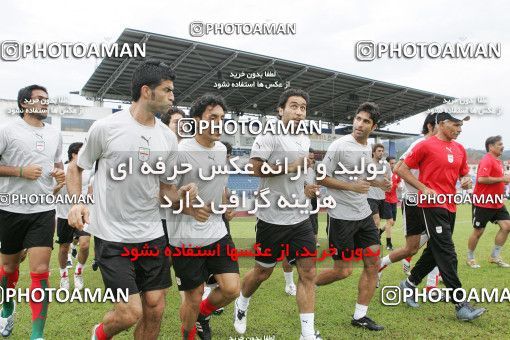 1298514, Kuala Lumpur, , مسابقات فوتبال جام ملت های آسیا 2007 مالزی, Iran National Football Team Training Session on 2007/07/08 at مجموعه ورزشی ام پی اس کوالالامپور