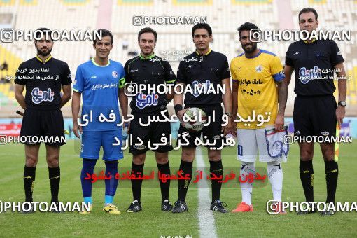 1304501, Ahvaz, , Iran Pro League، Persian Gulf Cup، 2018-19 season، First Leg، Week 11، Esteghlal Khouzestan ۱ v 2 Naft M Soleyman on 2018/11/02 at Ahvaz Ghadir Stadium