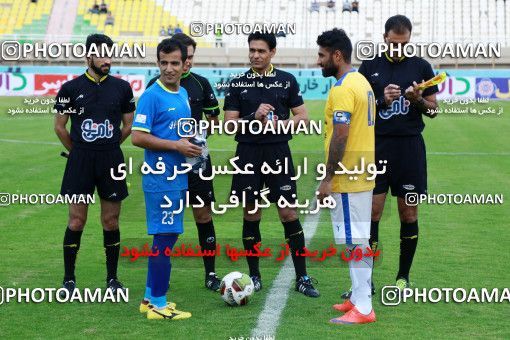 1304807, Ahvaz, , Iran Pro League، Persian Gulf Cup، 2018-19 season، First Leg، Week 11، Esteghlal Khouzestan ۱ v 2 Naft M Soleyman on 2018/11/02 at Ahvaz Ghadir Stadium