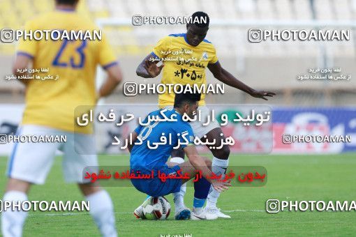 1304613, Ahvaz, , Iran Pro League، Persian Gulf Cup، 2018-19 season، First Leg، Week 11، Esteghlal Khouzestan ۱ v 2 Naft M Soleyman on 2018/11/02 at Ahvaz Ghadir Stadium