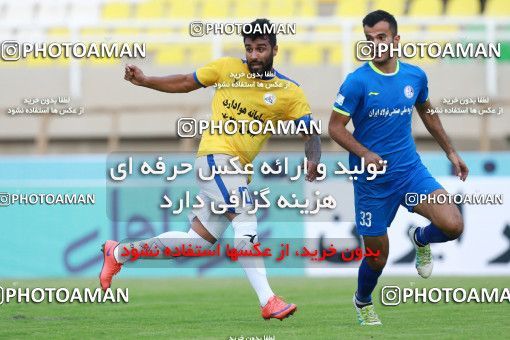 1304665, Ahvaz, , لیگ برتر فوتبال ایران، Persian Gulf Cup، Week 11، First Leg، Esteghlal Khouzestan 1 v 2 Naft M Soleyman on 2018/11/02 at Ahvaz Ghadir Stadium