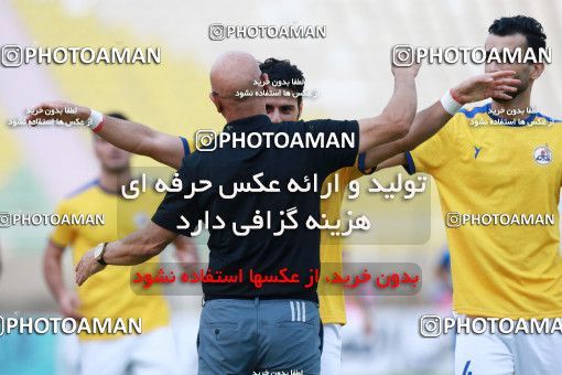 1304842, Ahvaz, , Iran Pro League، Persian Gulf Cup، 2018-19 season، First Leg، Week 11، Esteghlal Khouzestan ۱ v 2 Naft M Soleyman on 2018/11/02 at Ahvaz Ghadir Stadium