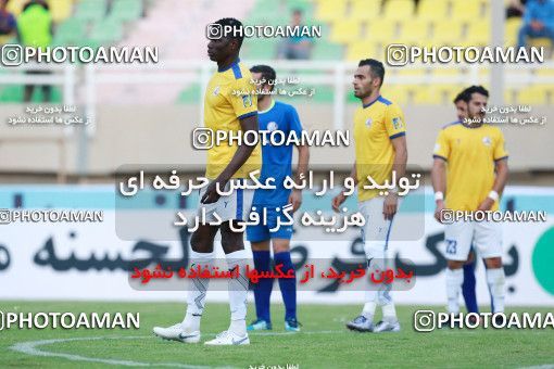 1304839, Ahvaz, , Iran Pro League، Persian Gulf Cup، 2018-19 season، First Leg، Week 11، Esteghlal Khouzestan ۱ v 2 Naft M Soleyman on 2018/11/02 at Ahvaz Ghadir Stadium