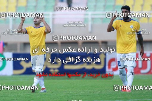 1304721, Ahvaz, , Iran Pro League، Persian Gulf Cup، 2018-19 season، First Leg، Week 11، Esteghlal Khouzestan ۱ v 2 Naft M Soleyman on 2018/11/02 at Ahvaz Ghadir Stadium