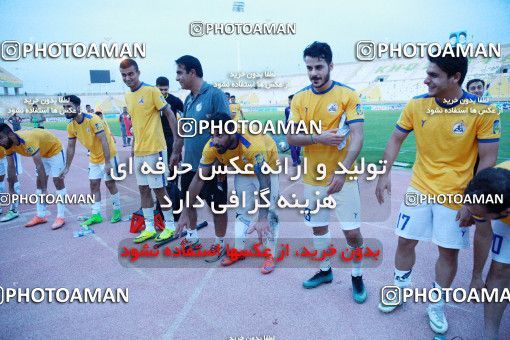 1304841, Ahvaz, , Iran Pro League، Persian Gulf Cup، 2018-19 season، First Leg، Week 11، Esteghlal Khouzestan ۱ v 2 Naft M Soleyman on 2018/11/02 at Ahvaz Ghadir Stadium