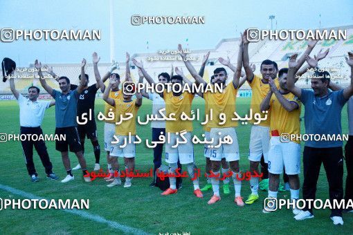 1304871, Ahvaz, , Iran Pro League، Persian Gulf Cup، 2018-19 season، First Leg، Week 11، Esteghlal Khouzestan ۱ v 2 Naft M Soleyman on 2018/11/02 at Ahvaz Ghadir Stadium