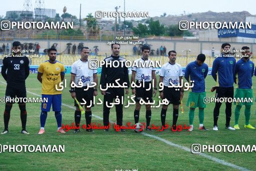 1308912, Masjed Soleyman, , Iran Pro League، Persian Gulf Cup، 2018-19 season، First Leg، Week 12، Naft M Soleyman ۱ v ۱ Sanat Naft Abadan on 2018/11/11 at Behnam Mohammadi Stadium