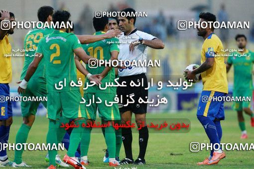 1308957, Masjed Soleyman, , Iran Pro League، Persian Gulf Cup، 2018-19 season، First Leg، Week 12، Naft M Soleyman ۱ v ۱ Sanat Naft Abadan on 2018/11/11 at Behnam Mohammadi Stadium