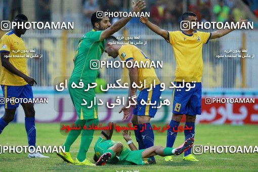 1308823, Masjed Soleyman, , Iran Pro League، Persian Gulf Cup، 2018-19 season، First Leg، Week 12، Naft M Soleyman ۱ v ۱ Sanat Naft Abadan on 2018/11/11 at Behnam Mohammadi Stadium